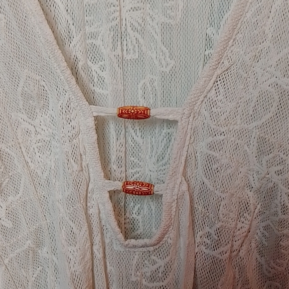 Avenue floral net pullover cream 22/24 - Picture 4 of 7